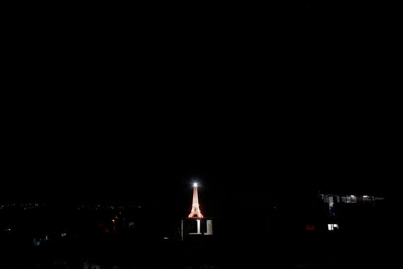 Replica of the Eiffel Tower in Havana