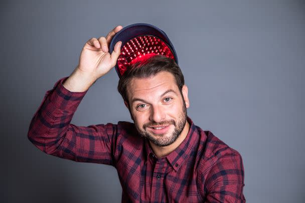 Baseball Cap That Also Treats Hair Loss