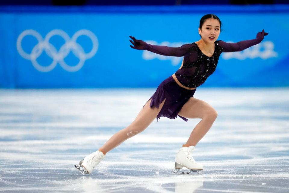 Figure skater Zhu Yi