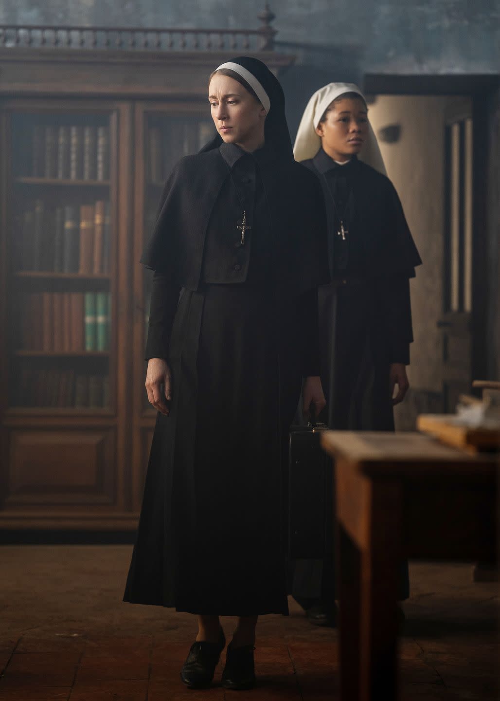 taissa farmiga, storm reid, nun ii