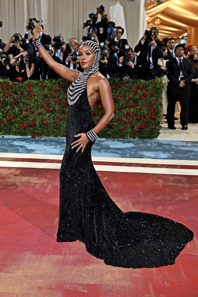 Janelle Monae on the red carpet