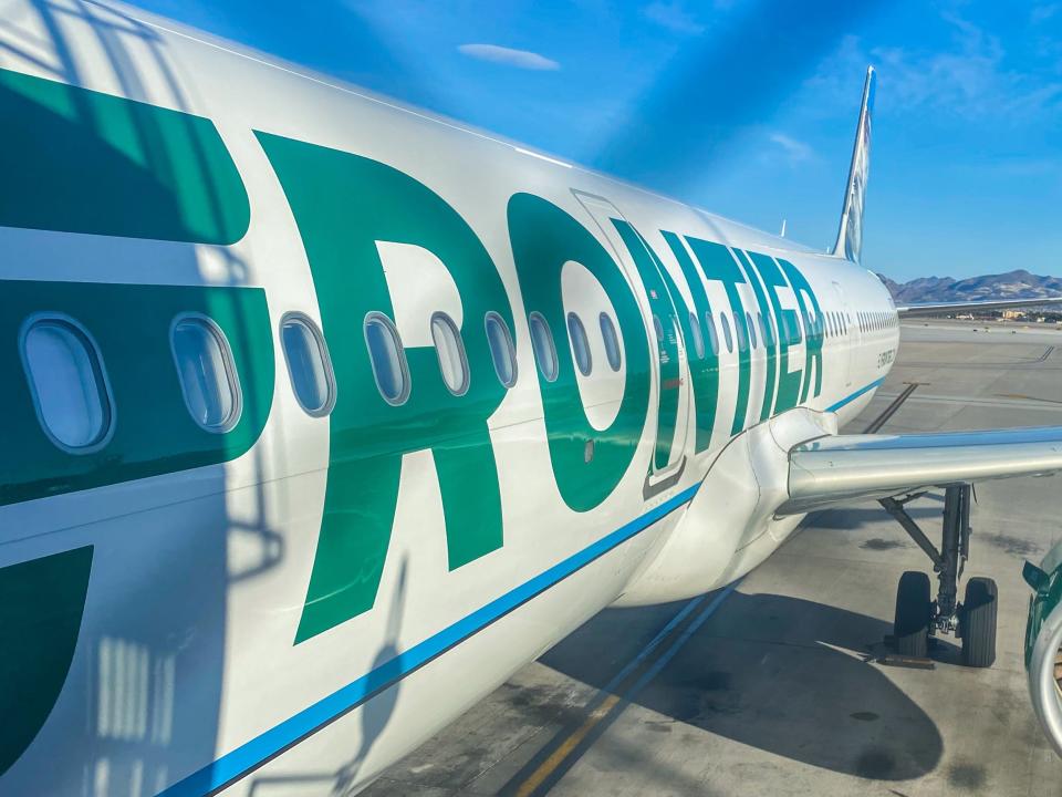 Flying Frontier Airlines during pandemic