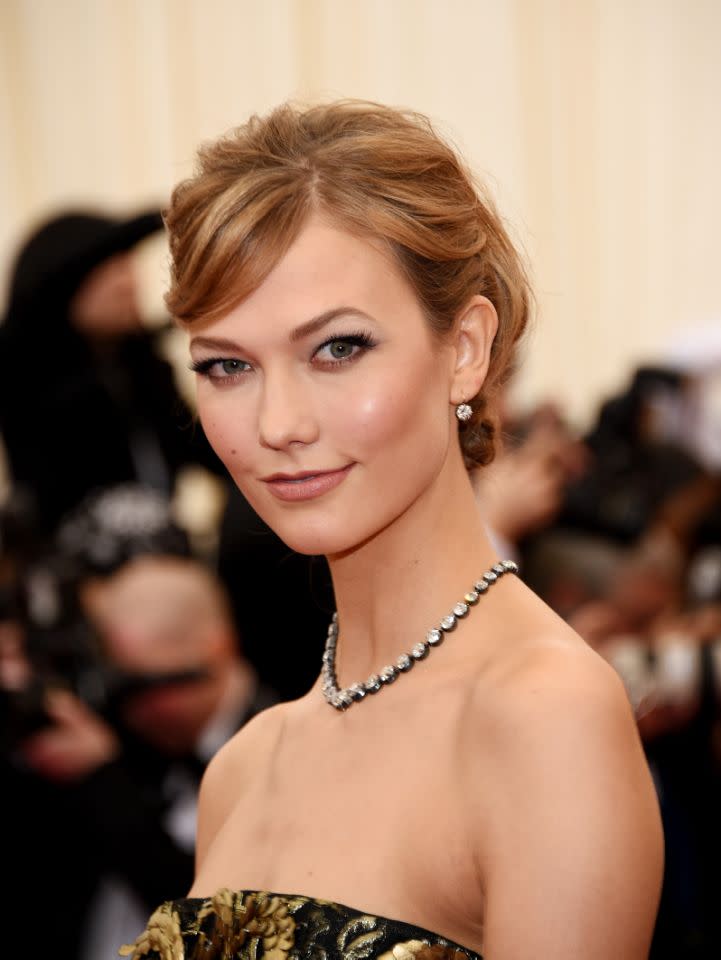 Karlie Kloss at the Met Gala, 2014