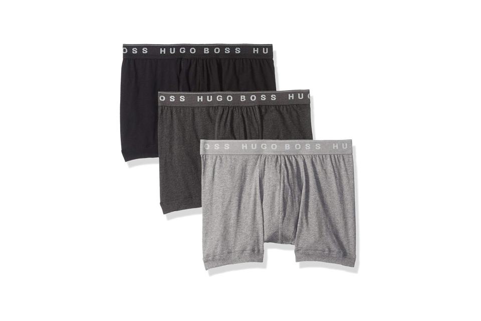 BOSS 3-pack cotton boxer brief (was $22, 61% off)