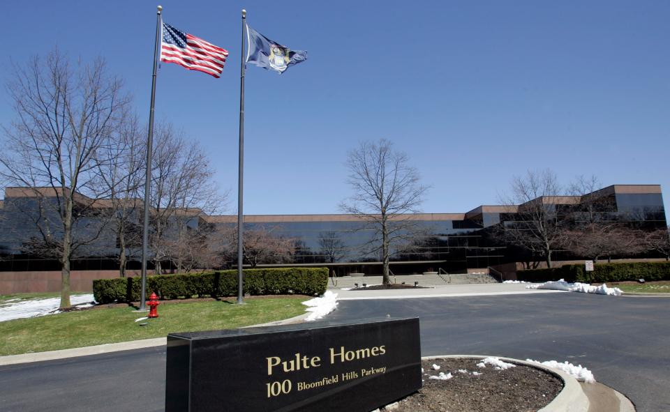 The Pulte Homes Inc. headquarters is seen in Bloomfield Hills, Mich. PulteGroup, one of the country's biggest homebuilders, before moving the headquarters to Atlanta.