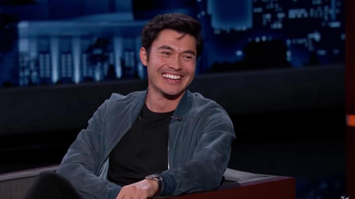 Henry Golding Jimmy Kimmel Live