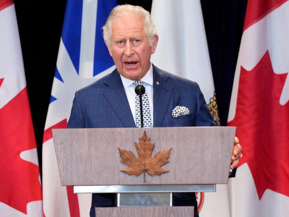 Prinz Charles in Kanada bei seiner Rede im Mai 2022. (Bild: imago/ZUMA Press)