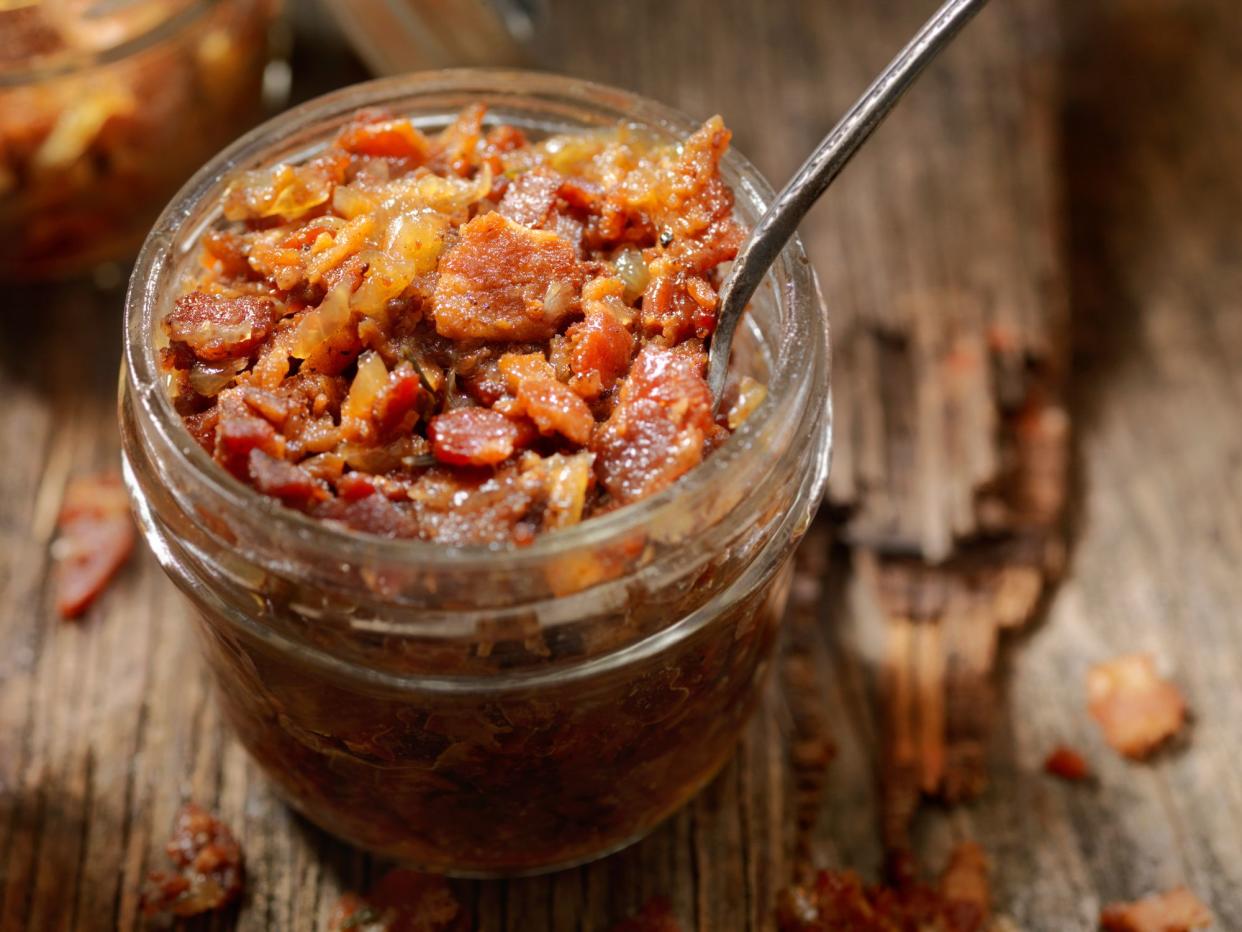 Gourmet, Bacon, Onion Jam in a Small Jar