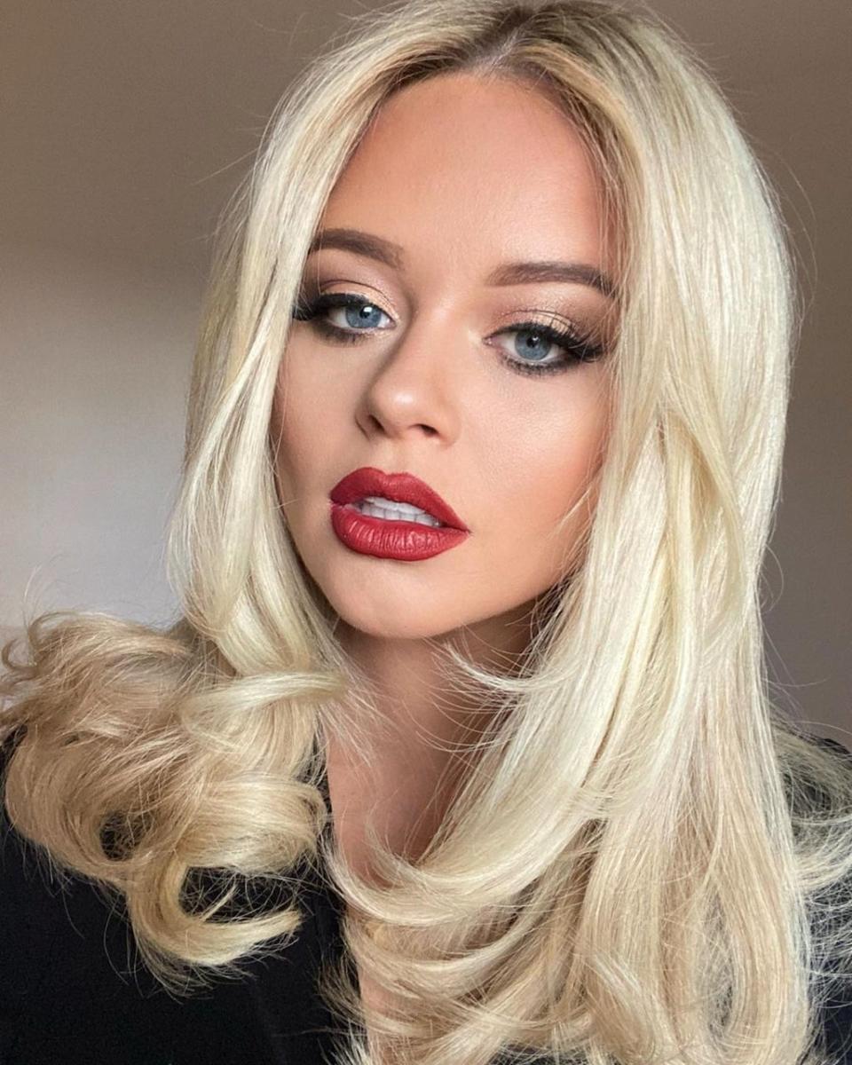 Emily Atack said she would like to think she would have handled the situation differently now given the chance (emilyatack/Instagram)