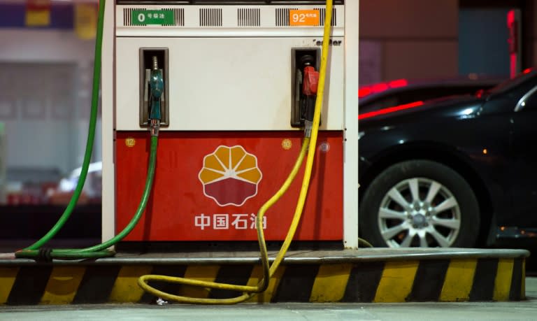 Energy firm PetroChina's net income fell to 1.2 billion yuan ($177 million) in the July-September period