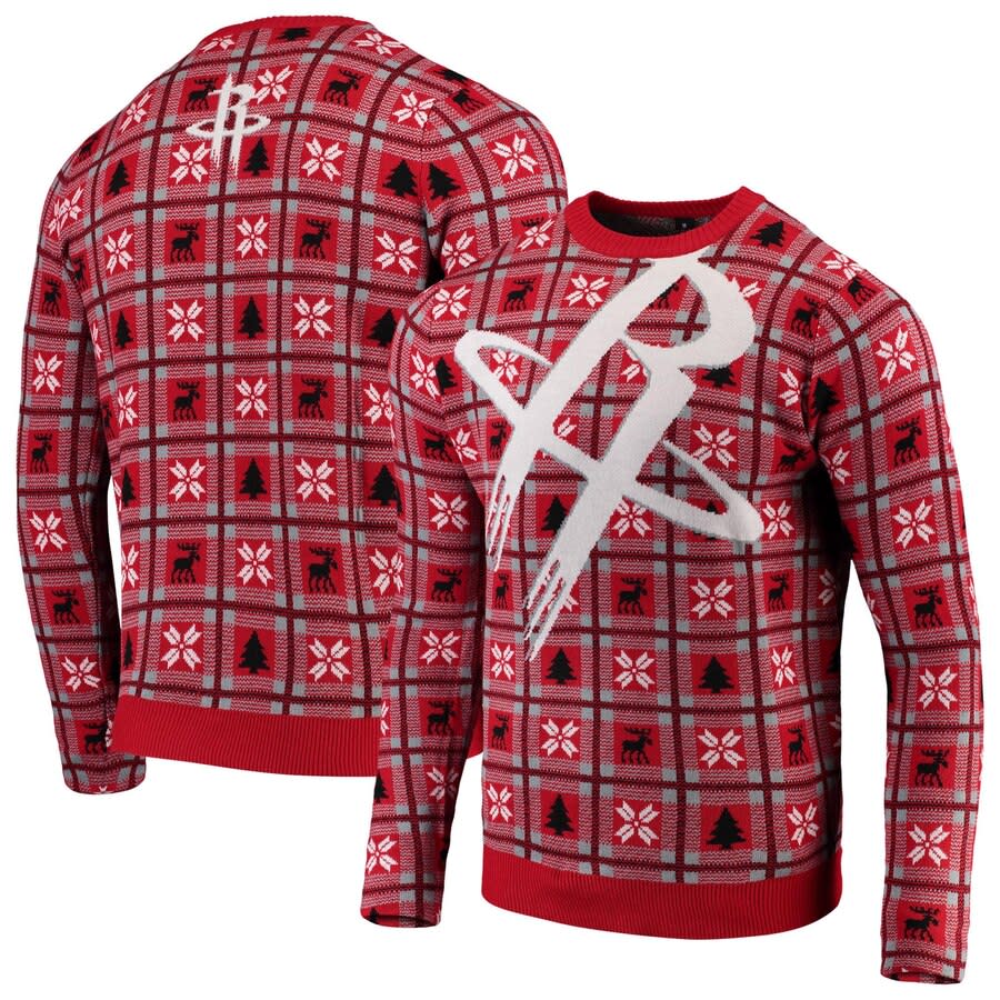 Rockets Big Logo Ugly Sweater