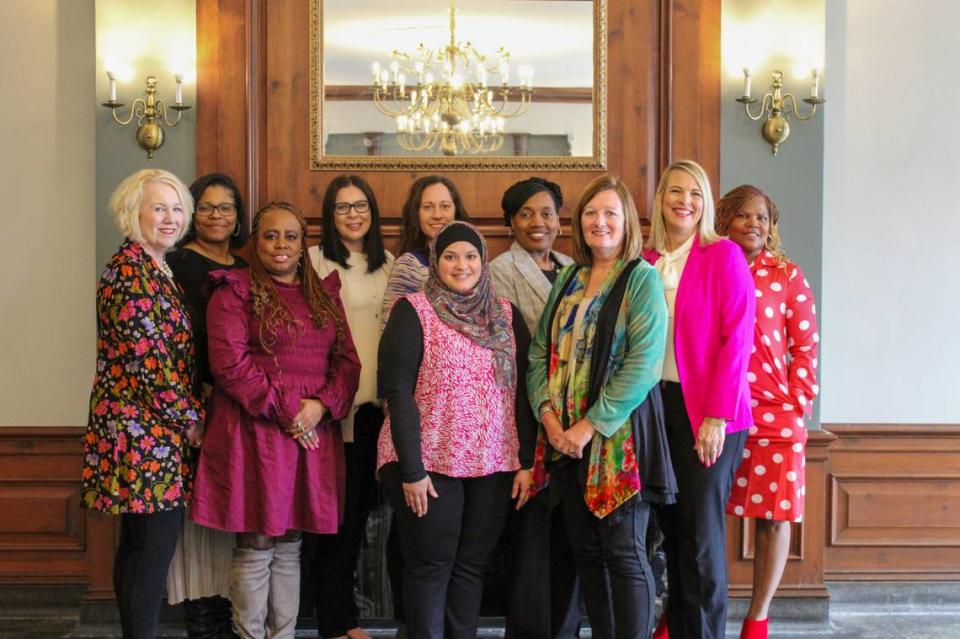 The 32nd Women of Distinction celebration takes place Thursday, May 4 in East Alton. This year’s honorees are (pictured left to right): Maura Wuellner, Dr. Dorothy Mosby, Felicia Alexander, Stephanie Schrage, Christine Favilla, Dr. Ameera Nauman, Lisa Brown, Bonnie Hindelang, Erin Bickle and Creola Davis. For tickets and info, visit www.altonywca.com.