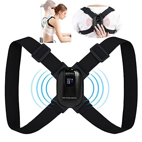 <p><strong>Amszke</strong></p><p>amazon.com</p><p><strong>$18.99</strong></p><p>Prestipino recommends this posture corrector, which is the best of both worlds <strong>featuring straps to guide your posture into the best position and a pod that sends vibration reminders in case you start slouching</strong>. The pod charges in two hours with a USB port and holds a charge for 15 days. Plus the straps are adjustable so you can find a comfortable fit.</p>