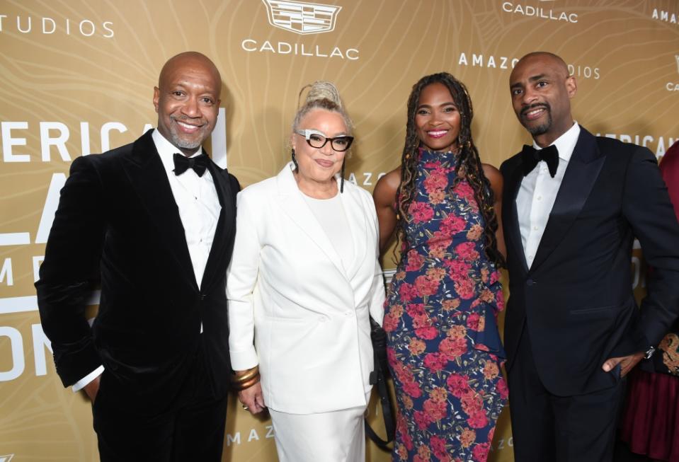 Jeff Friday, Nicole Friday, Kasi Lemmons and Charles King at the 5th American Black Film Festival Honors held at 1 Hotel West Hollywood on March 5, 2023 in West Hollywood, California.