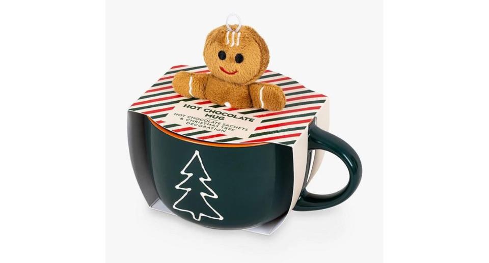 Gingerbread Mug Hot Chocolate Gift Set