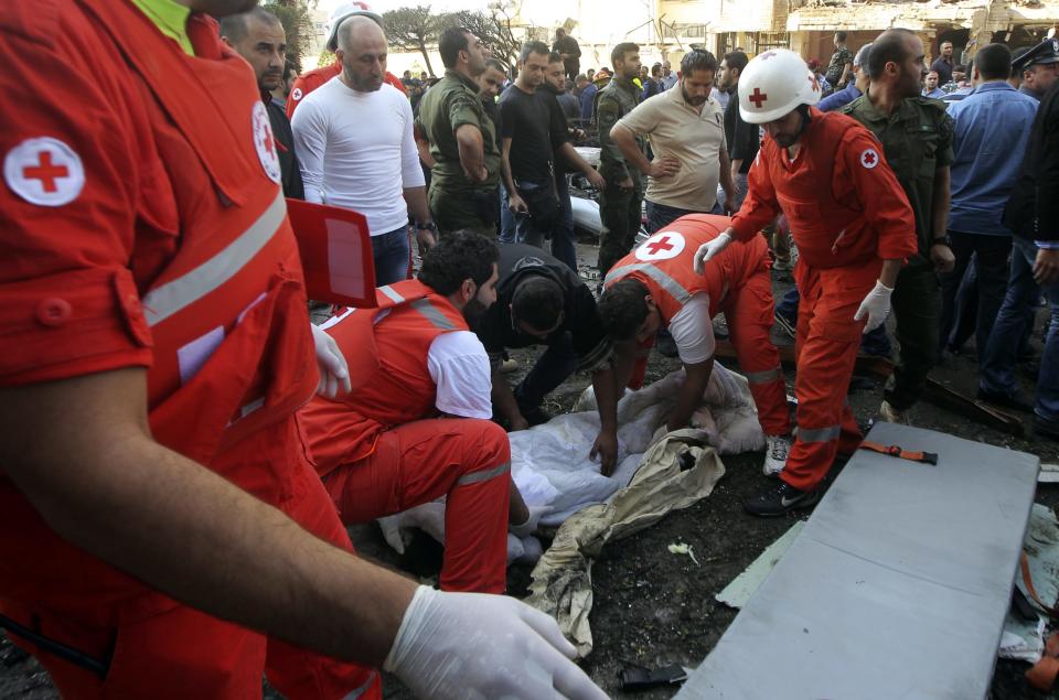 Suicide blasts in Beirut