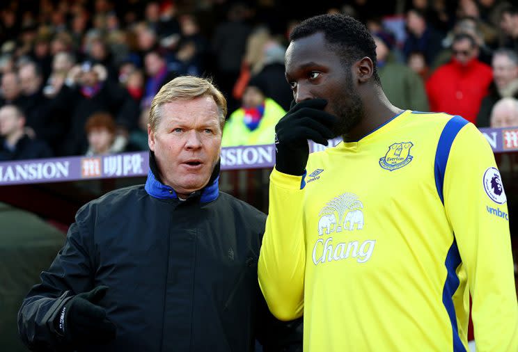 Koeman has built his team around Lukaku since he took over as Everton manager last summer