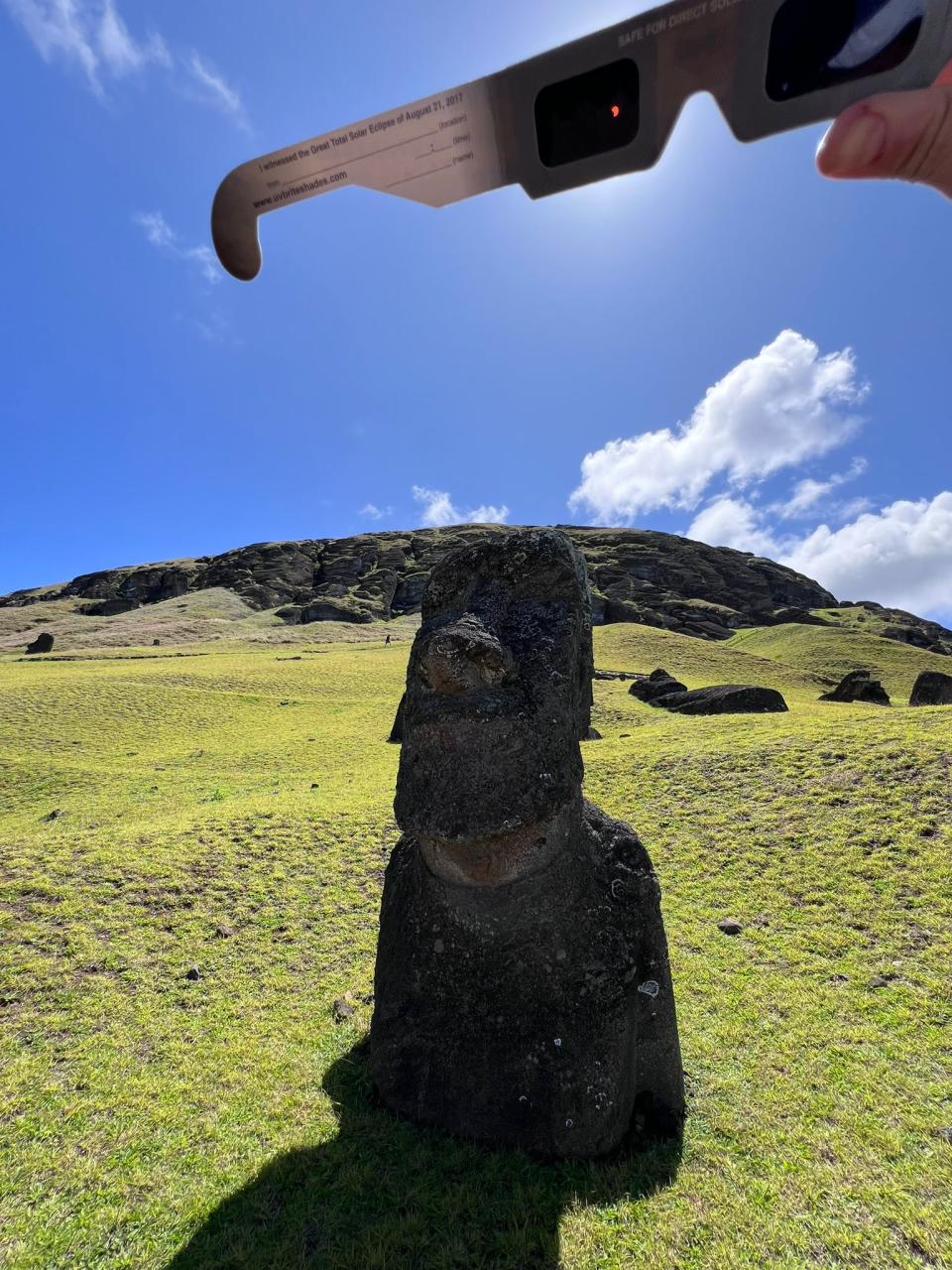 eclipse Easter Island