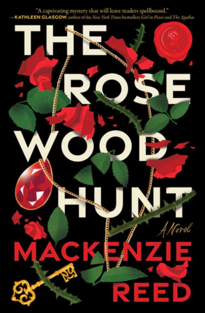 "The Rosewood Hunt" is a novel by Mackenzie Reed, a Bishop Kearney High School and Nazareth College grad.