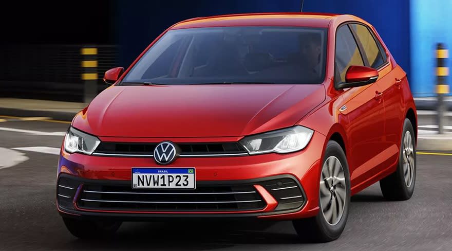 El Volkswagen Polo también se ofrece como opción de entrada de gama económico.
