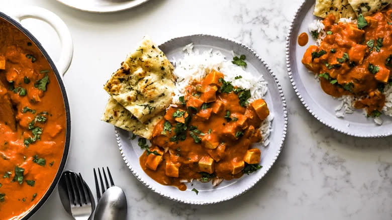 Vegan Tofu Tikka Masala