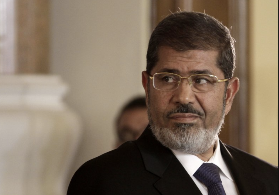 Ousted Egyptian president Mohammed Morsi pictured in 2012.