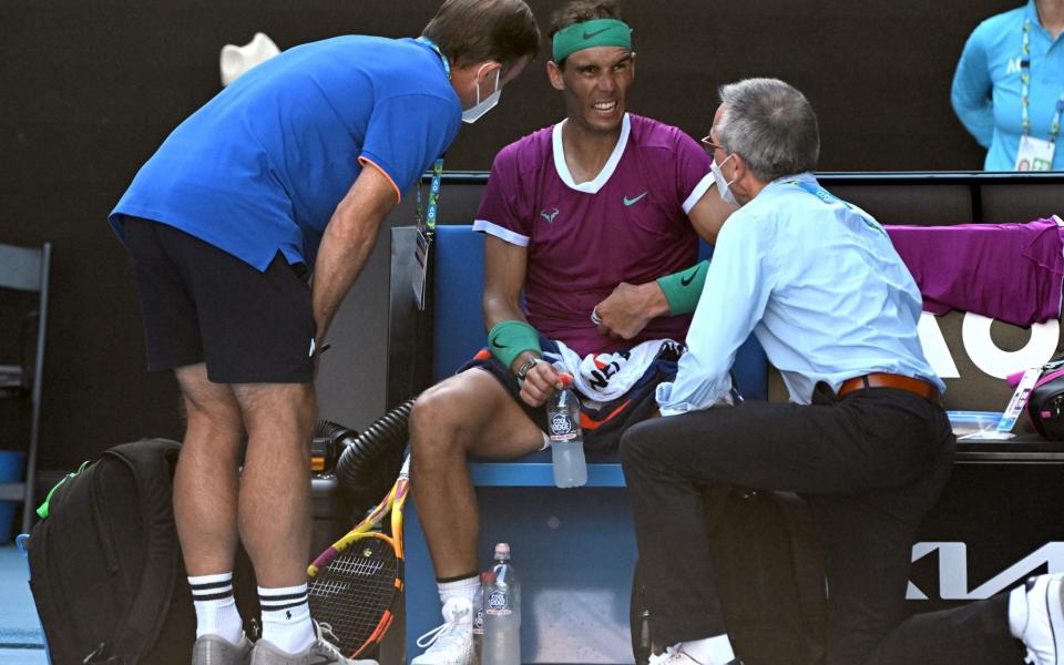 Rafael Nadal medical treatment - REUTERS