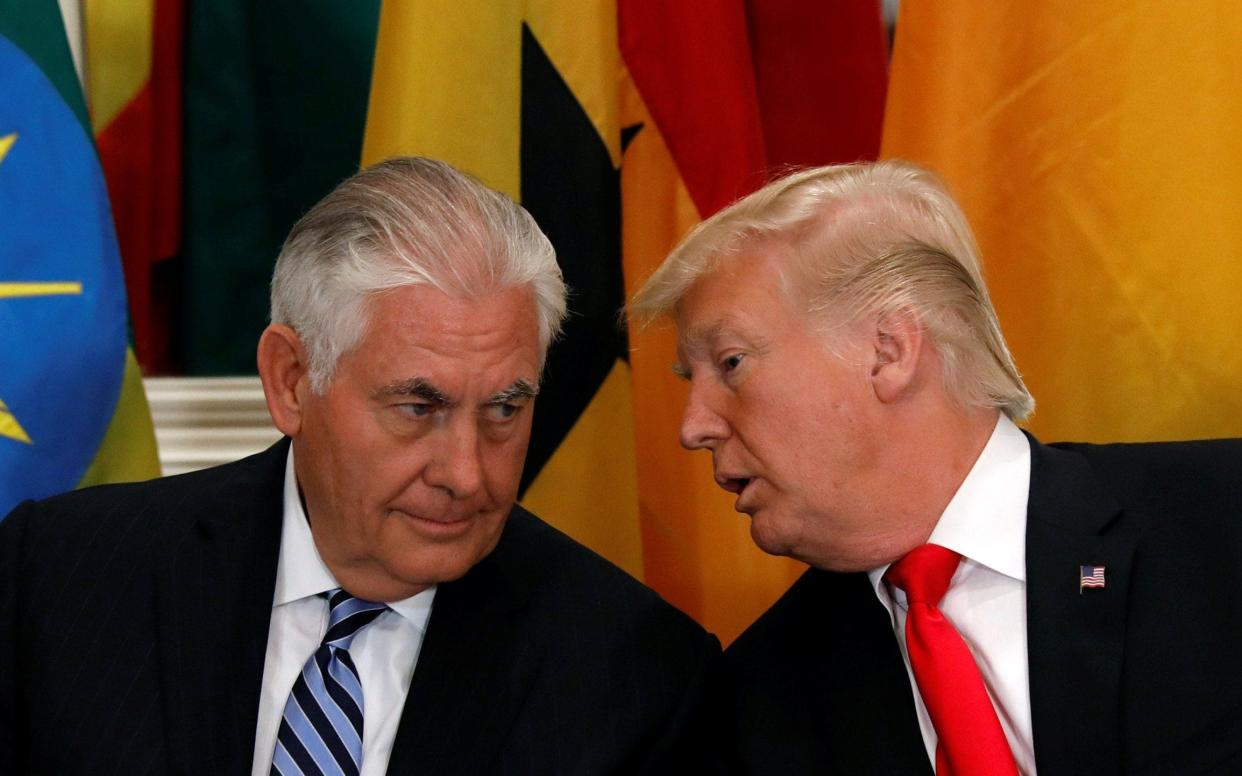 Rex Tillerson and Donald Trump - REUTERS