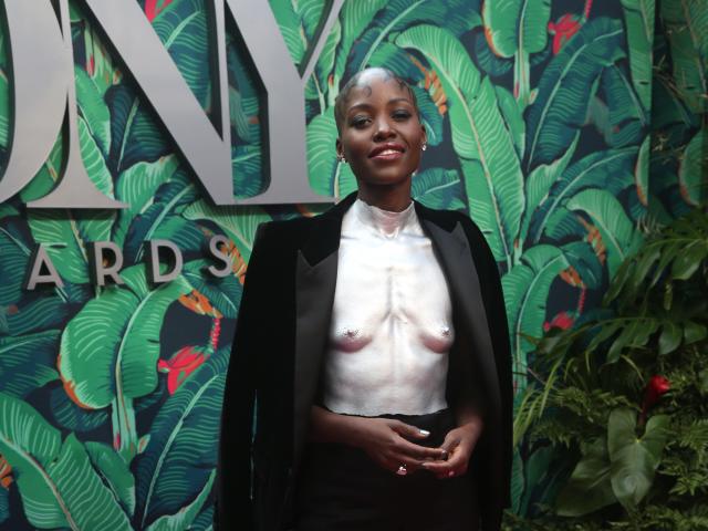 Lupita Nyong'o's breast plate outfit at Tony Awards sparks mixed reactions  - The Standard Entertainment