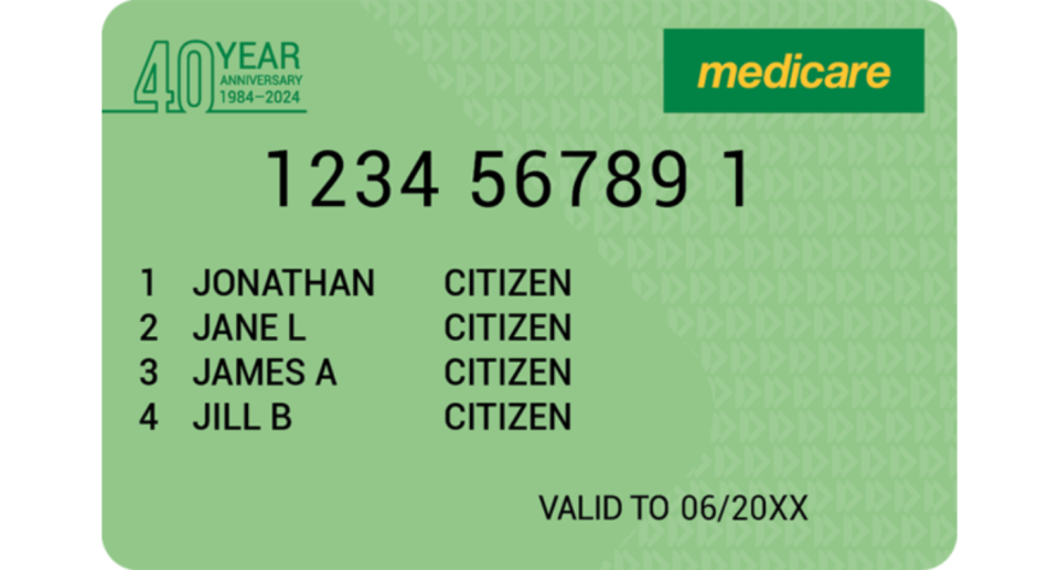 Medicare card change