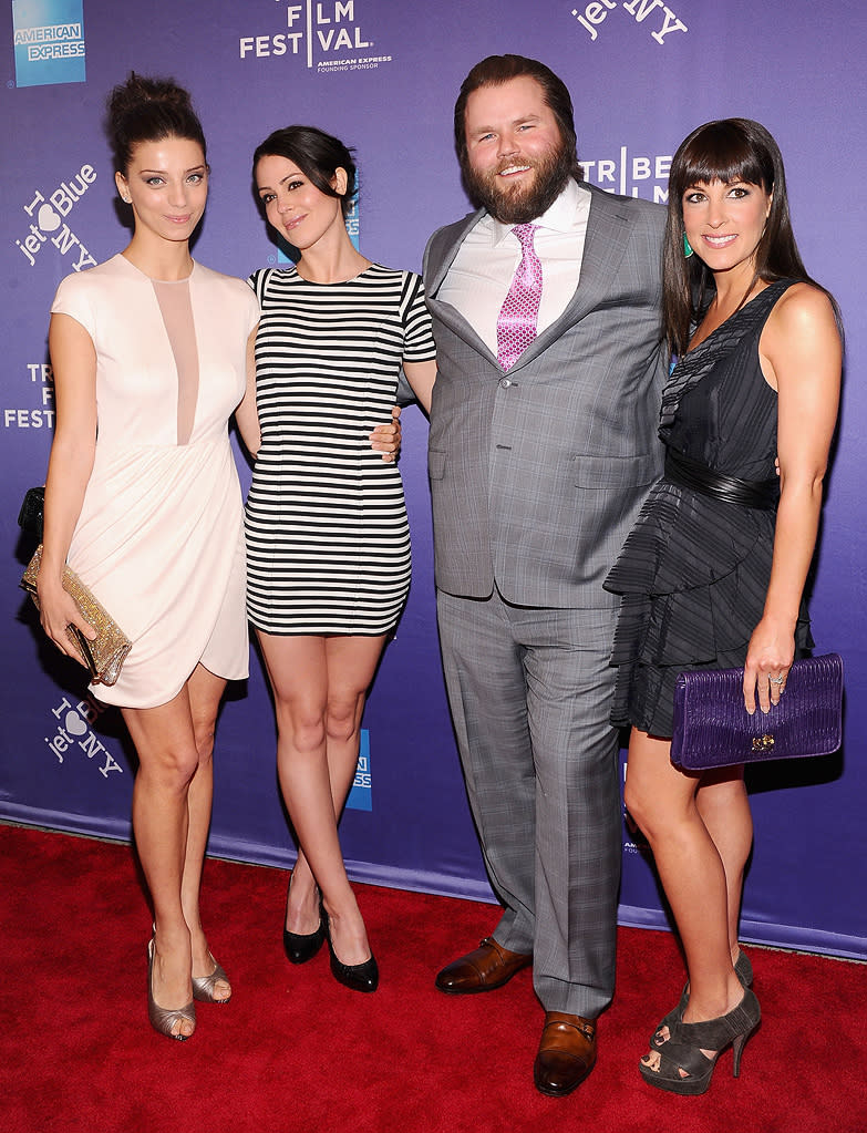 2011 Tribeca Film Festival Angela Sarafyan Michelle Borth Tyler Libine Lindsay Sloane