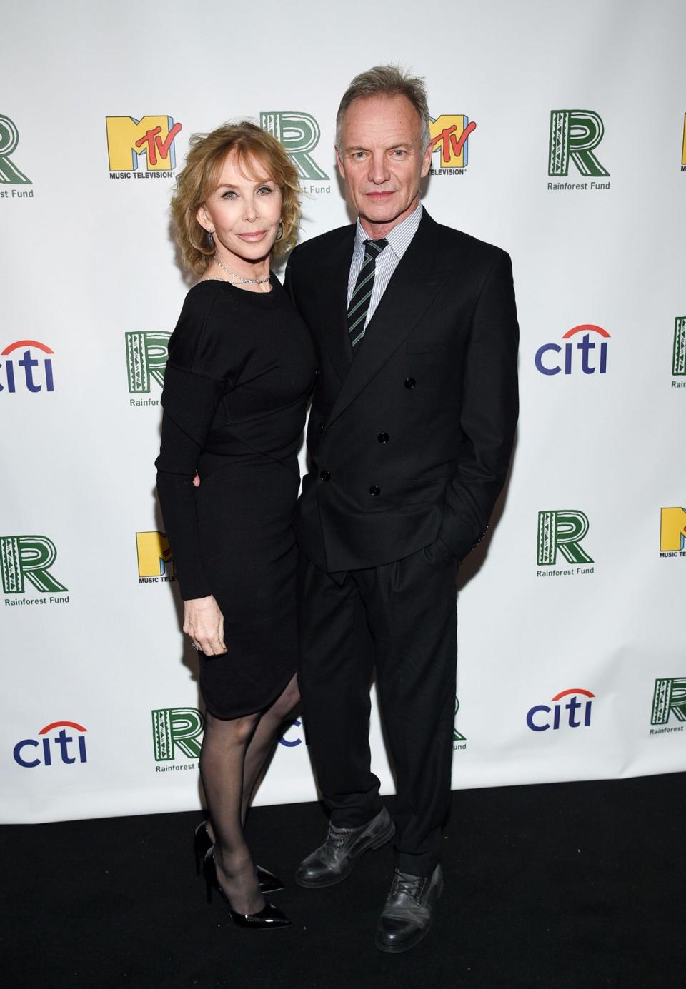 Trudie Styler and Sting (Evan Agostini/Invision/AP)