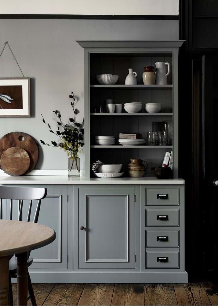 Country kitchens ideas: Classic grey