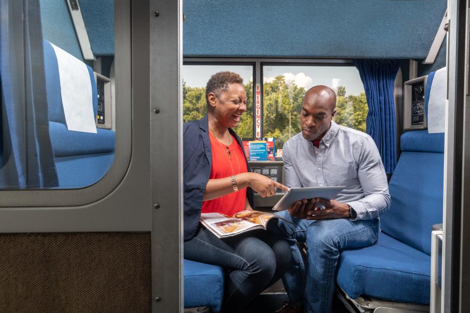 Consider a roomette for your next Amtrak trip.