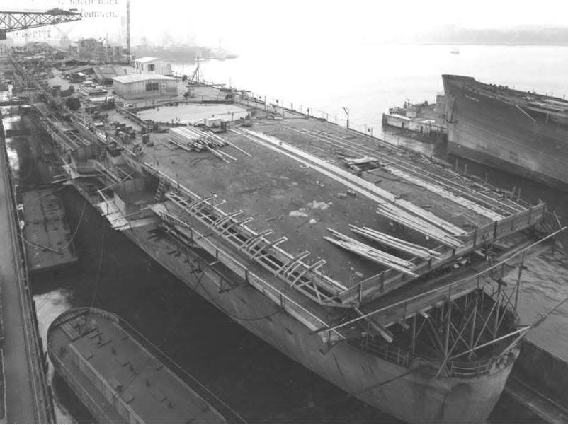 German aircraft carrier Graf Zeppelin