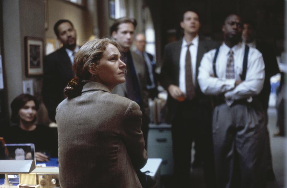 Melissa Leo stars in "Homicide: Live on the Street," portraying Det. Kay Howard. (Photo: NBC via Getty Images)