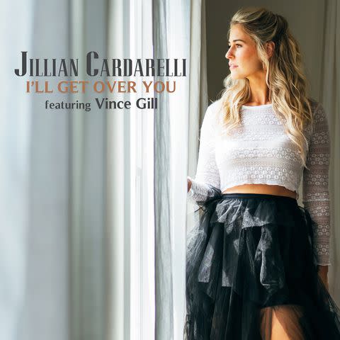 <p>Dusty Barker</p> Jillian Cardarelli 'I'll Get Over You' single cover