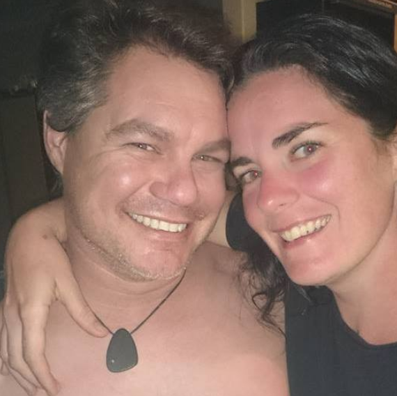 Kimberleigh found naked snaps of another woman on her husband John's phone. Photo: Facebook/kim.s.barker.1