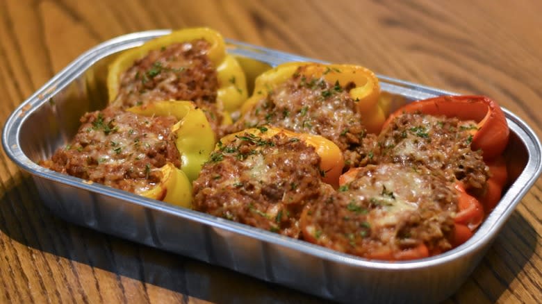 Stuffed Peppers with Rice from Costco