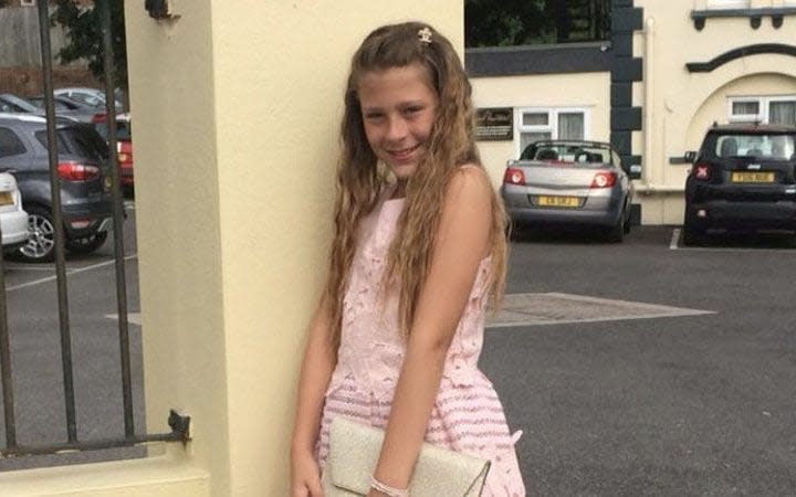 Twelve-year-old Ash Lammin, who was born a boy, is one of Britain’s youngest transgender children  - Terri Lammin /SWNS.COM