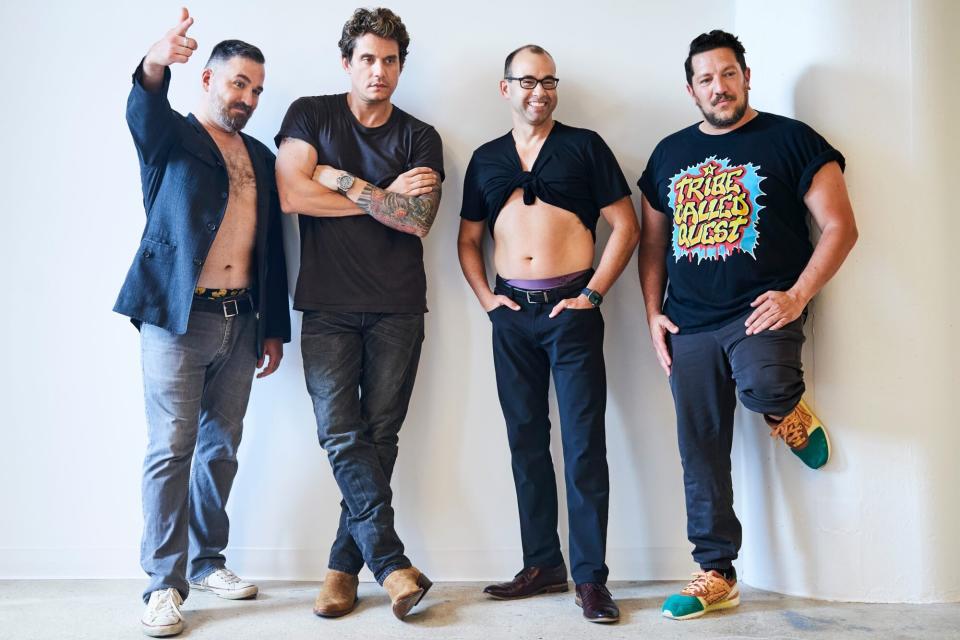 1265632 Impractical Jokers S10 - JM John Mayer records with the Impractical Jokers.