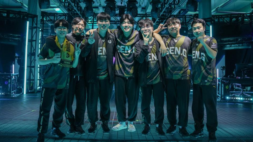 Despite Gen.G's uphill battle from the Play-ins, they achieved a victory over tournament favourites DRX in the semifinals. (Photo: Riot Games)