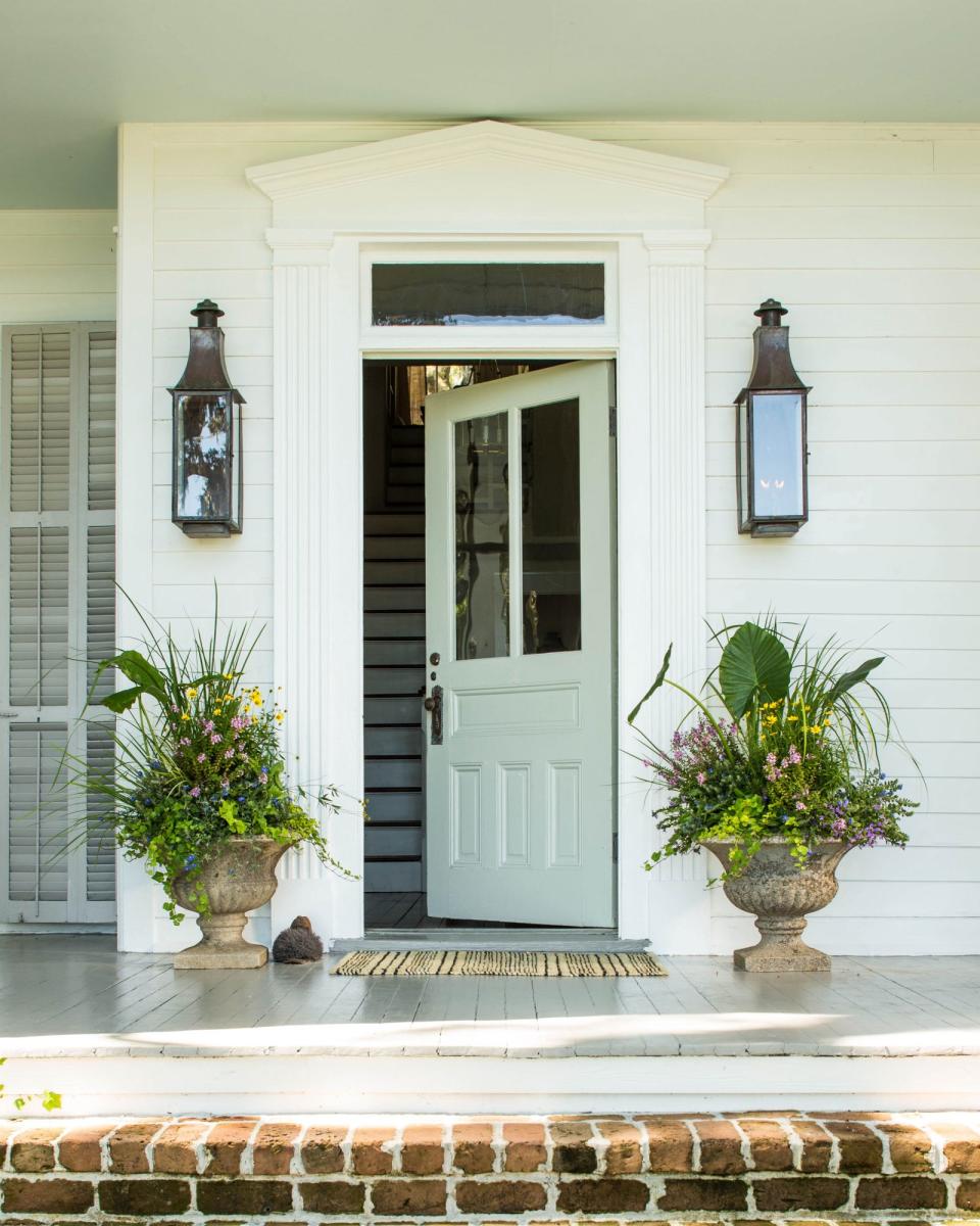 Light Green Door