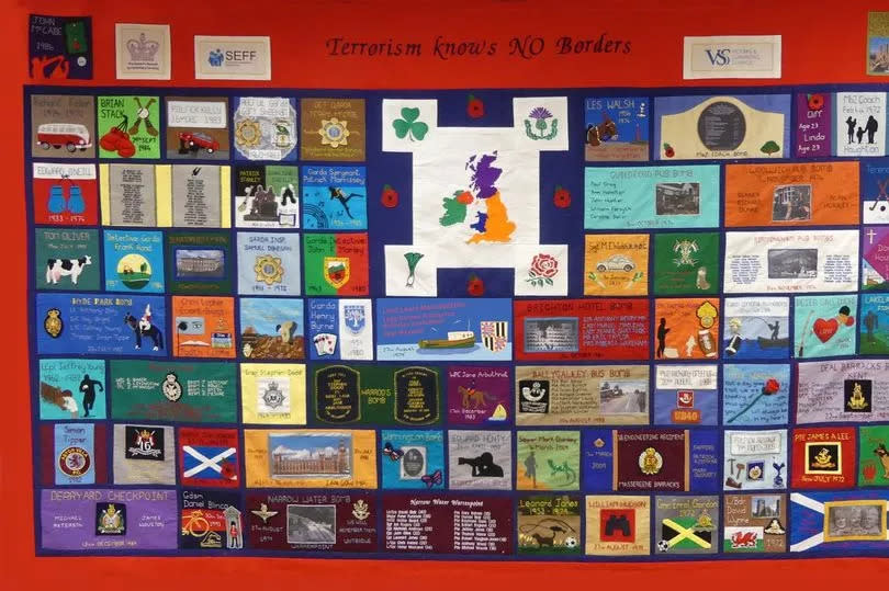 A quilt remembering the fallen -Credit:SEFF