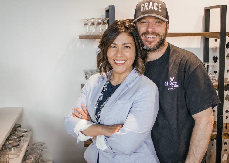 Ilee and Michael Muller moved from California to Iowa and opened Grace on Main in Elk Horn.