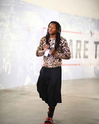 NFL on ESPN - DeAndre Hopkins' pregame outfit is: ______ (via