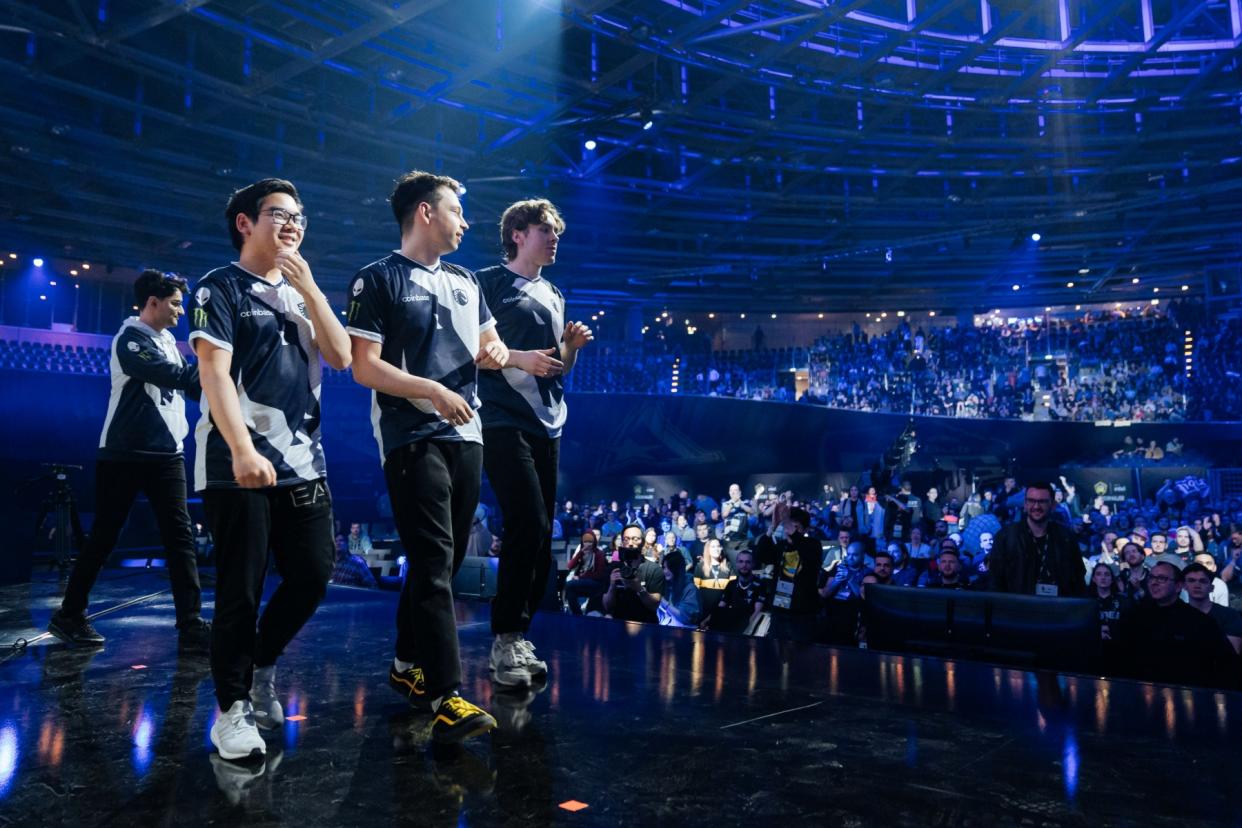 Team Liquid defeated 9 Pandas in the lower bracket finals of the ESL One Berlin Major 2023 to earn the right to challenge Gaimin Gladiators in the Grand Finals. (Photo: ESL)