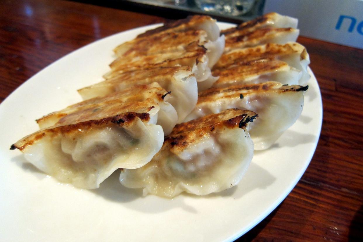 Pork potstickers