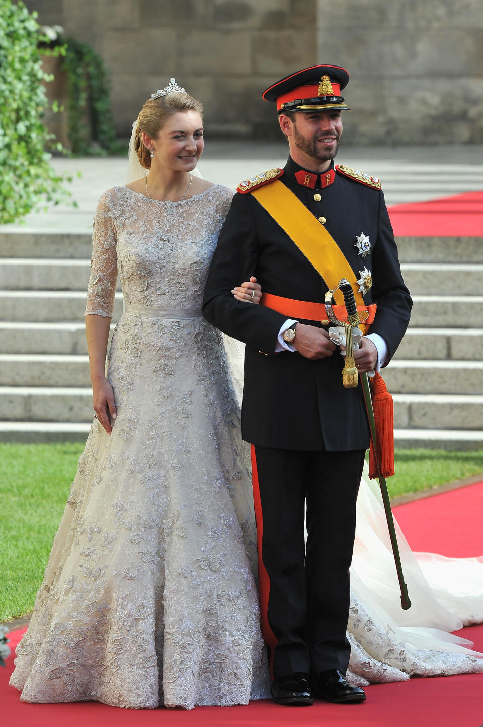 Grand-duc héritier Guillaume de Luxembourg et Comtesse Stéphanie de Lannoy