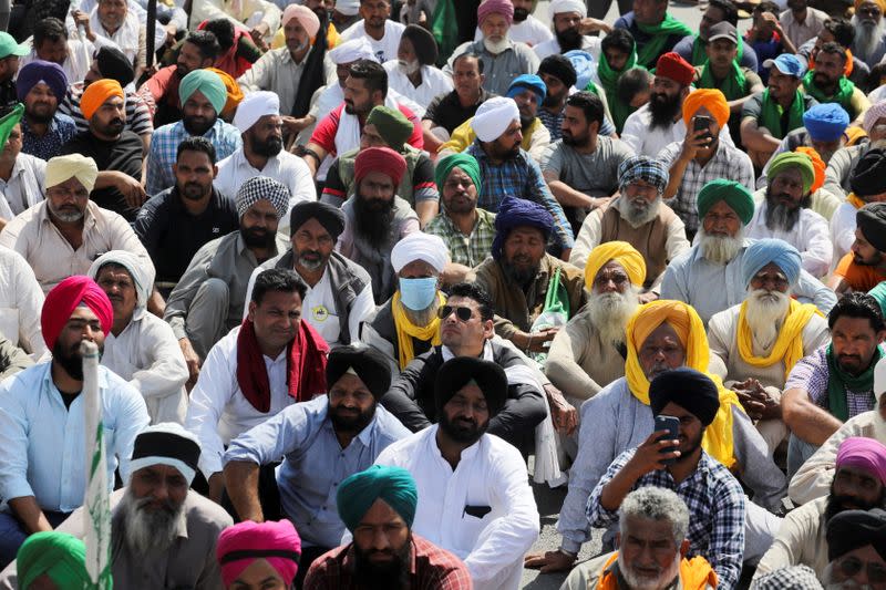 100th day of the protest against the farm laws in Haryana